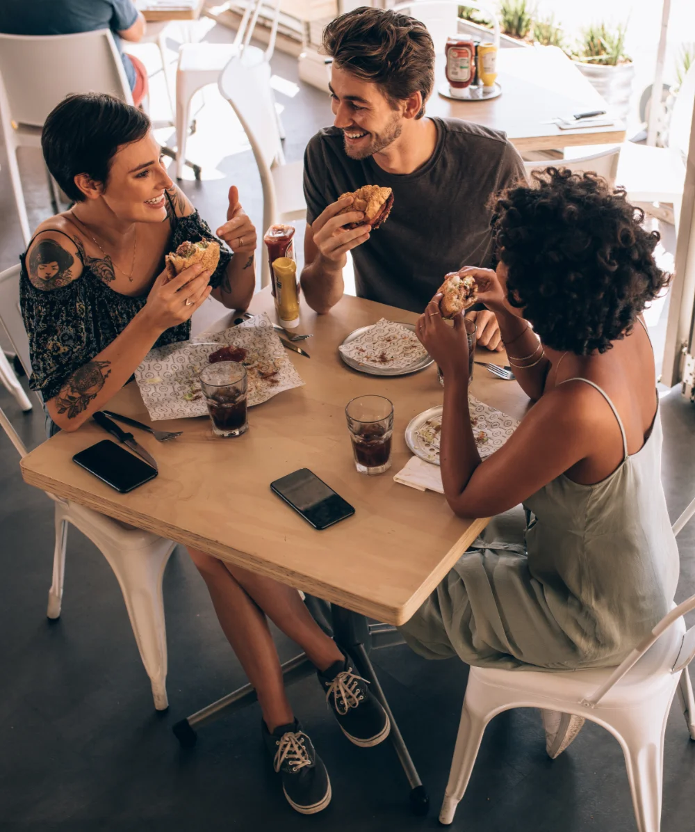 Smart Dining in a full-service restaurant environment